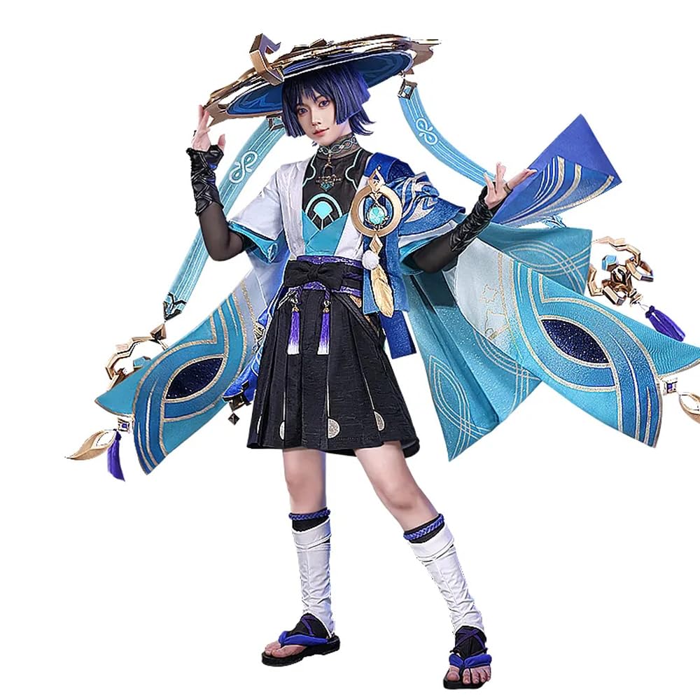 Amazon.com: KIRA KIRA Genshin Impact Wanderer Scaramouche Cosplay